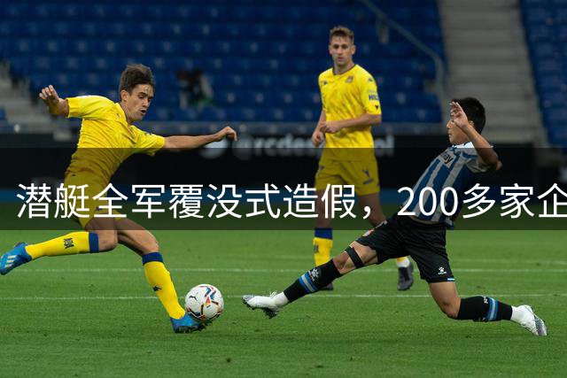 潜艇全军覆没式造假，200多家企业沦陷，道歉成遮羞布